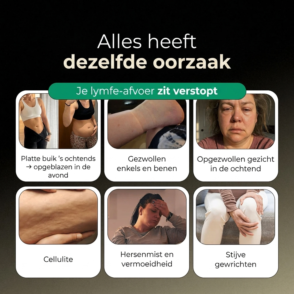 Nieuwe Maximaal Geconcentreerde Formule – Lymfe-afvoer Capsules van Lymvora™