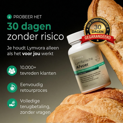Nieuwe Maximaal Geconcentreerde Formule – Lymfe-afvoer Capsules van Lymvora™